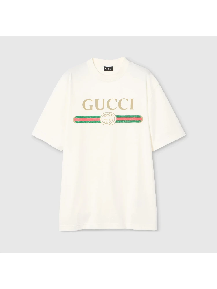 Cotton t-shirt with logo