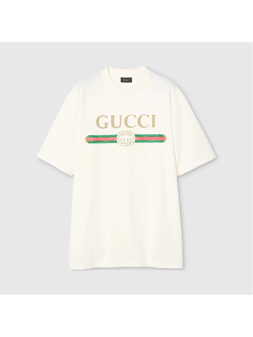Cotton t-shirt with logo