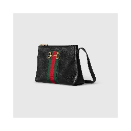 "Horsebit Web" small crossbody bag