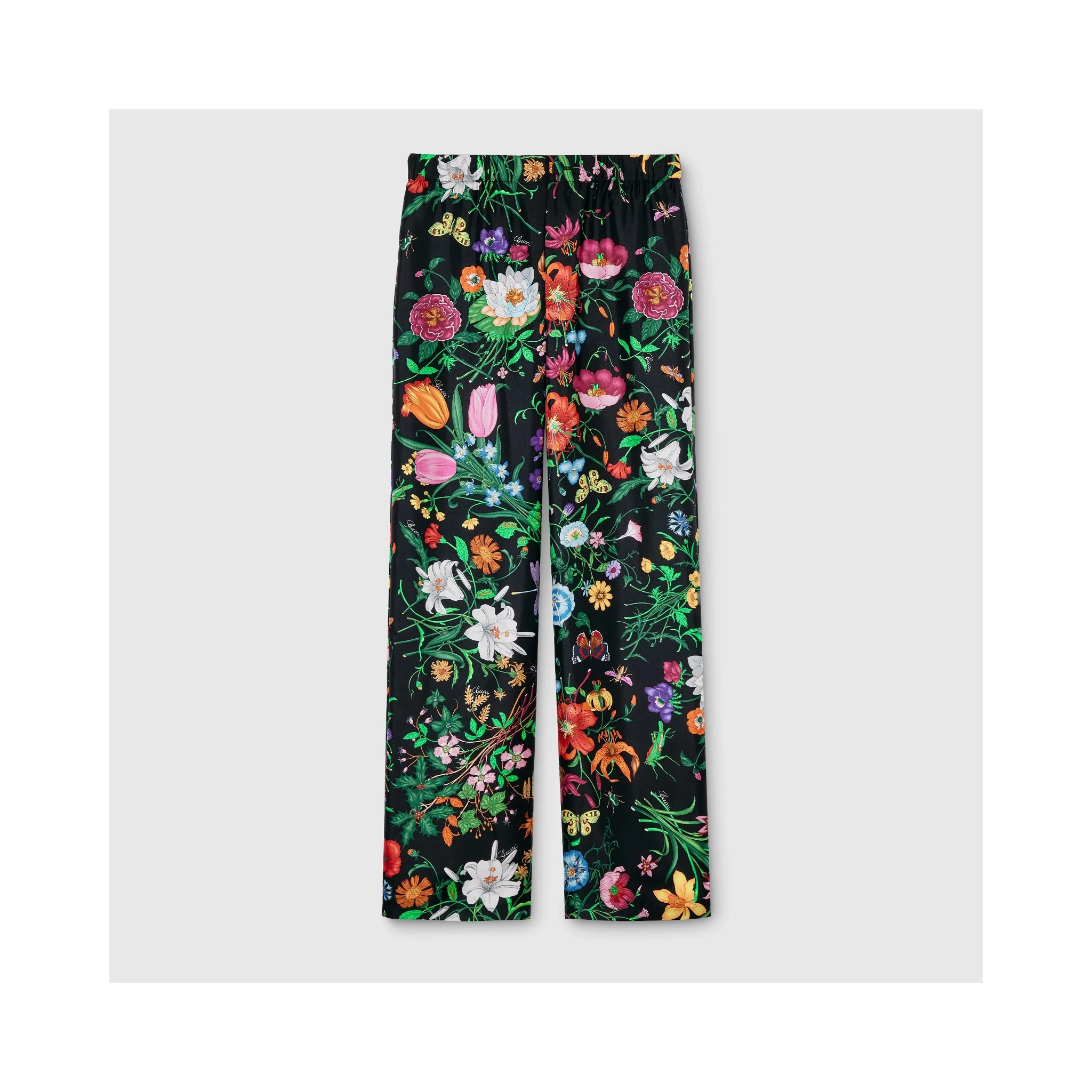 Silk pants