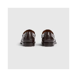 Leather loafers with Horsebit