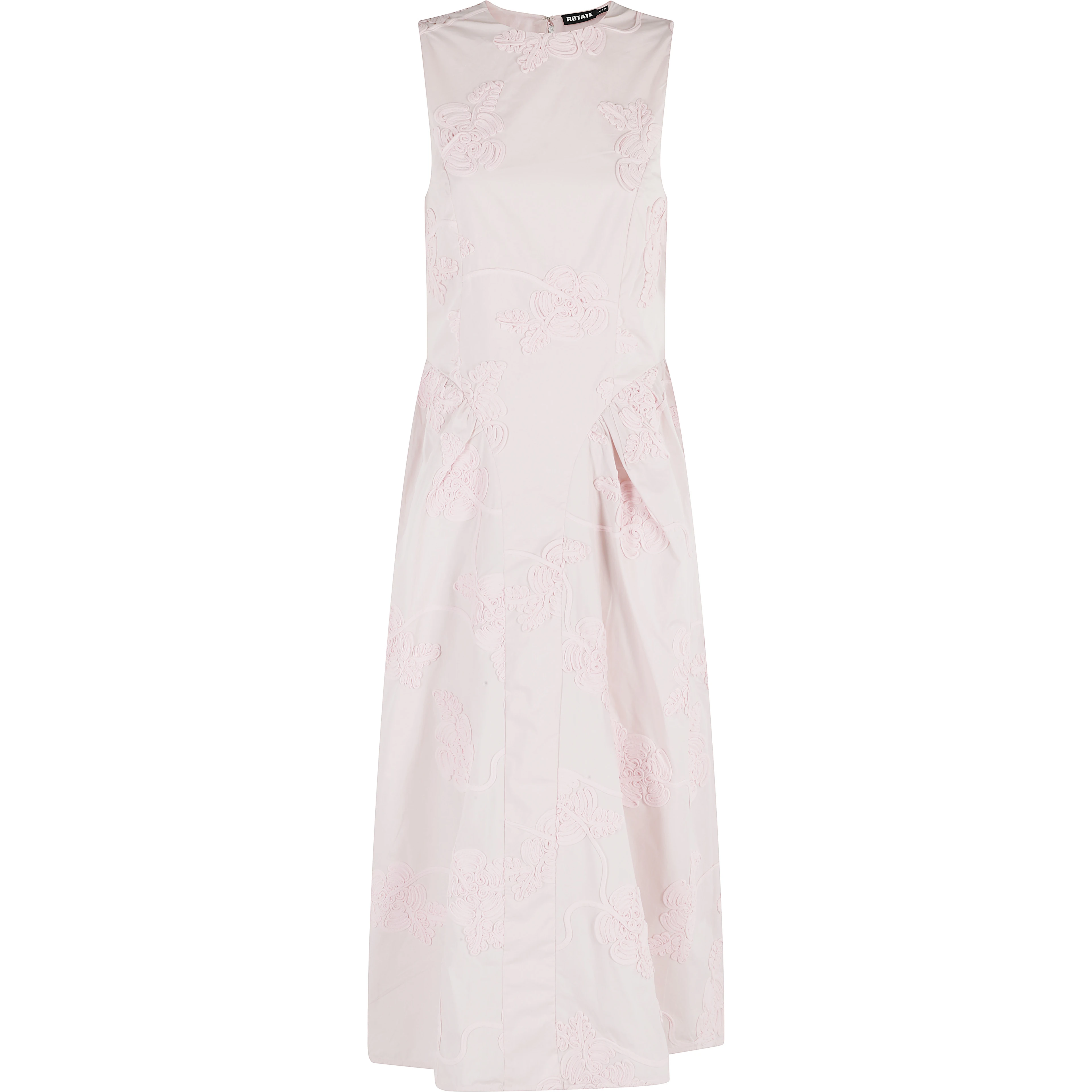 FLOWER MIDI DRESS