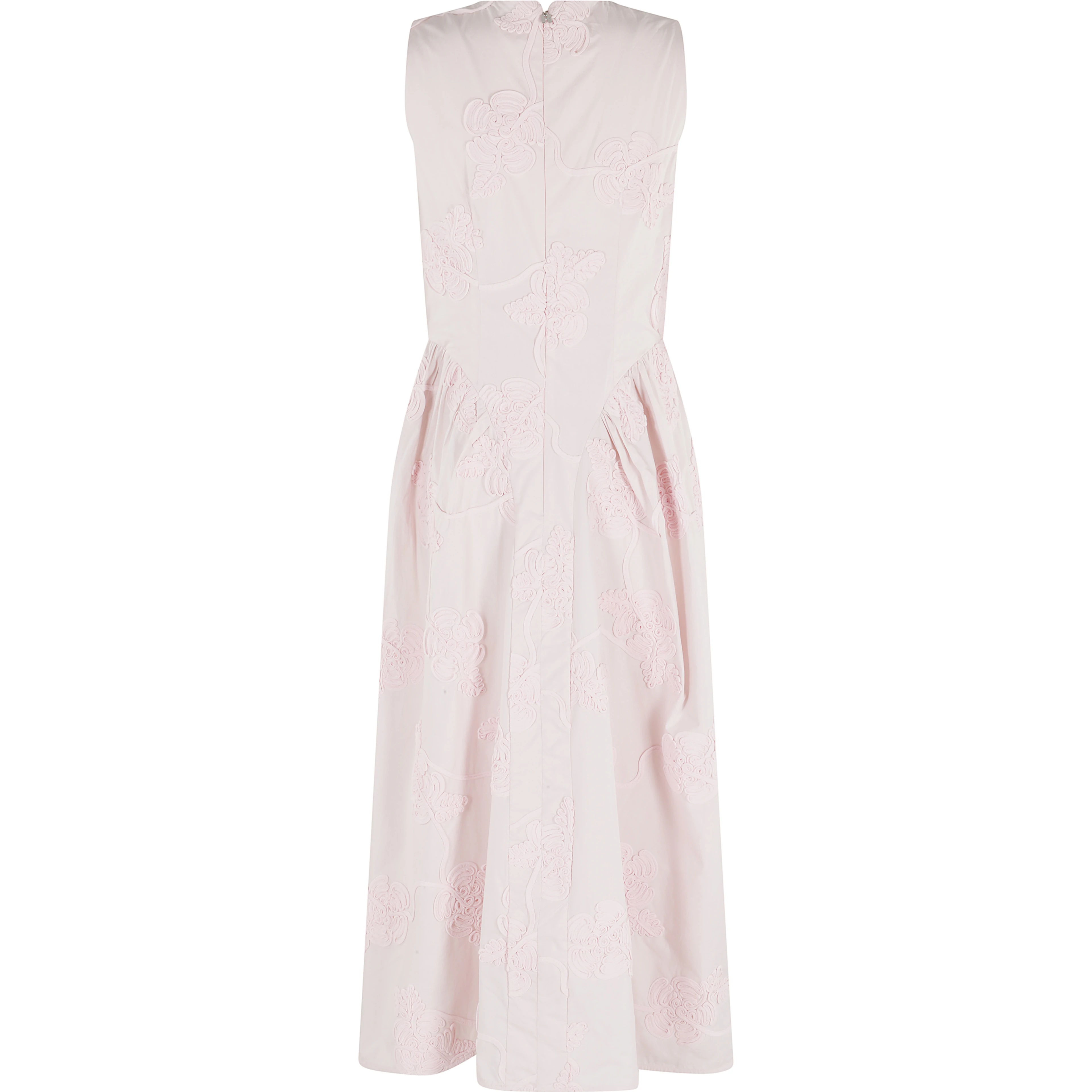 FLOWER MIDI DRESS