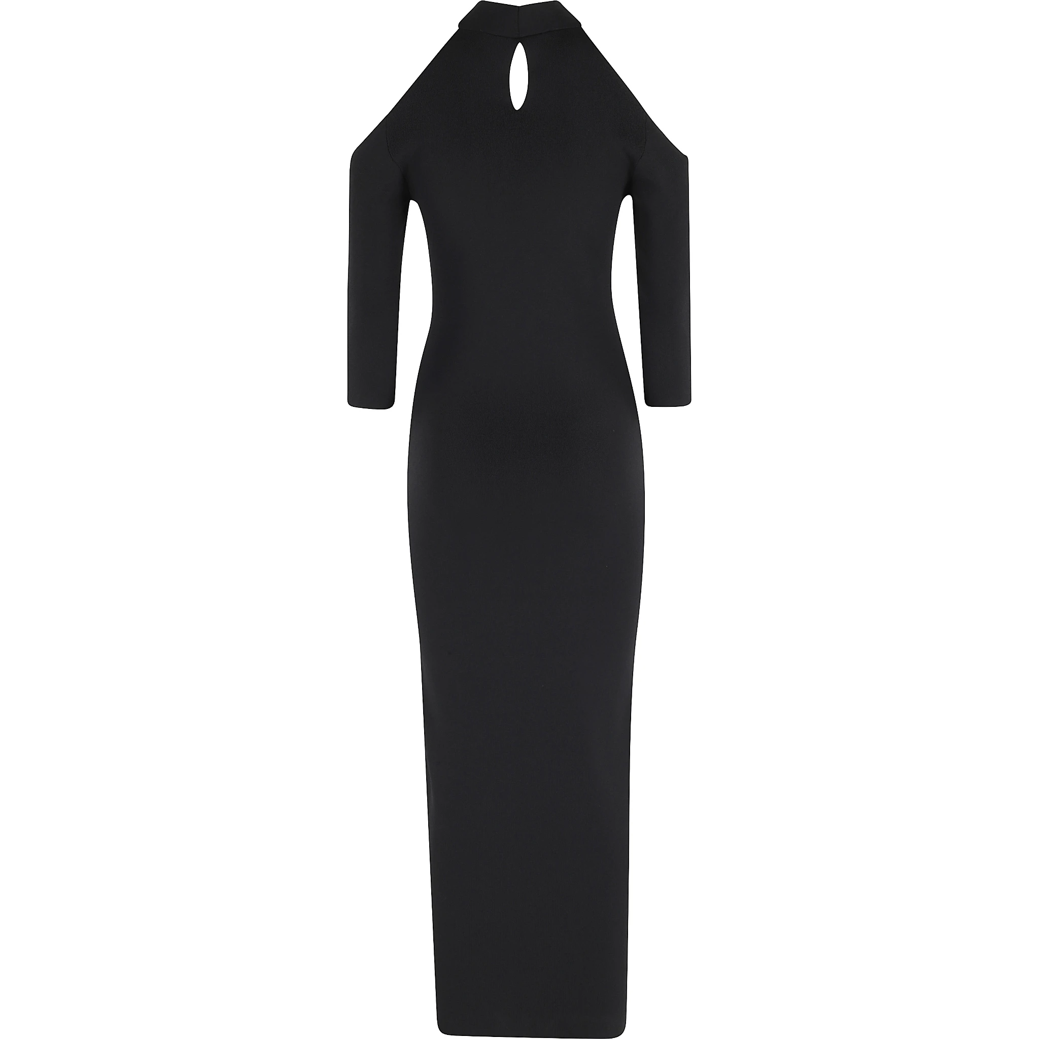 ABITO LUNGO SCOLLO INCROCIATO