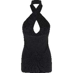 TOP SCOLLO INCROCIATO