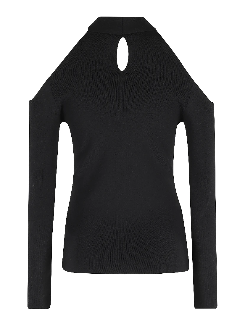 MAGLIA SCOLLO INCROCIATO