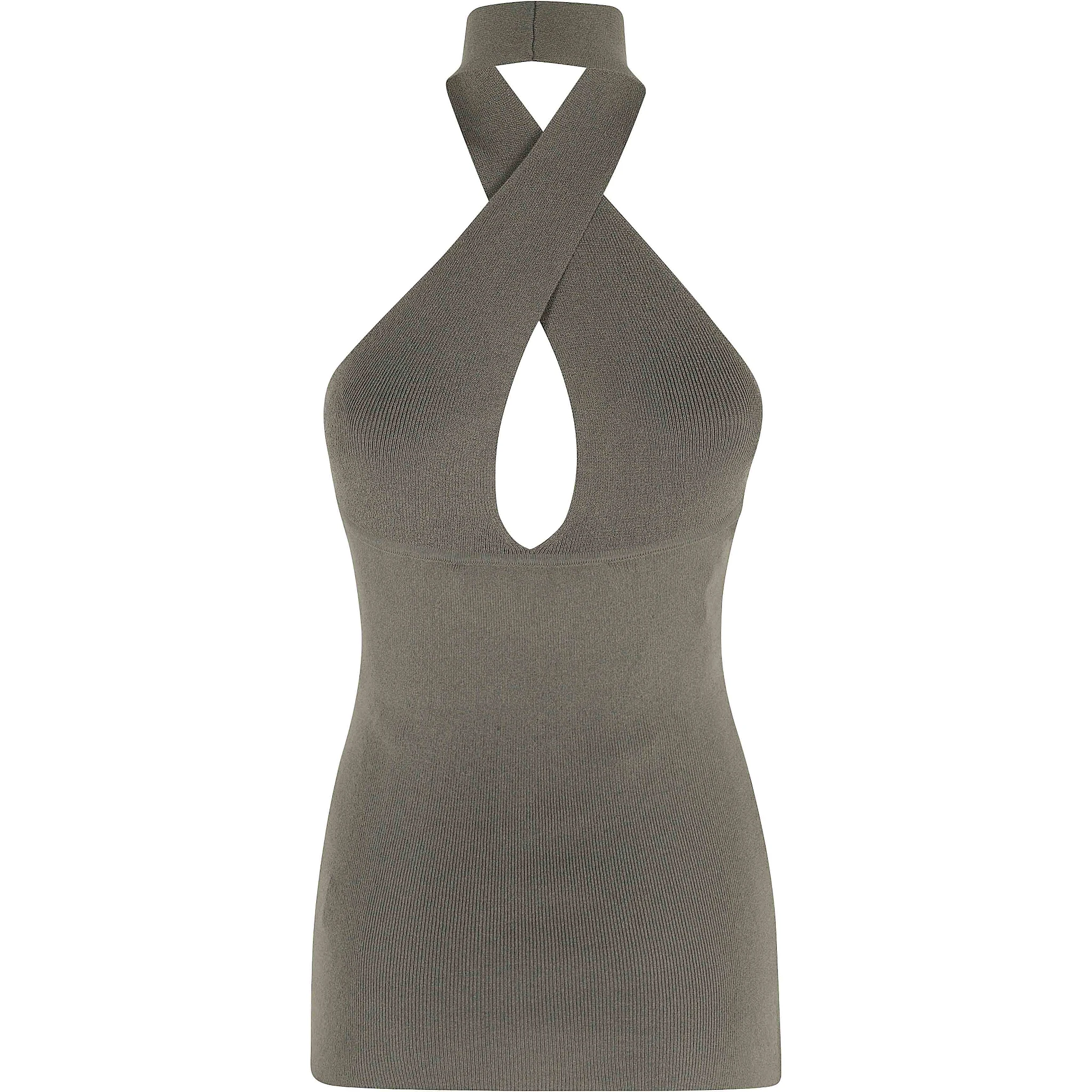 TOP SCOLLO INCROCIATO