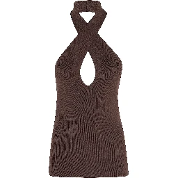 TOP SCOLLO INCROCIATO