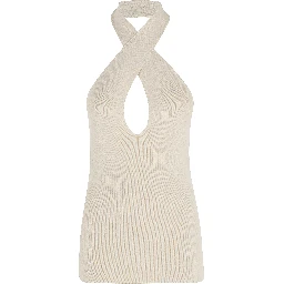 TOP SCOLLO INCROCIATO