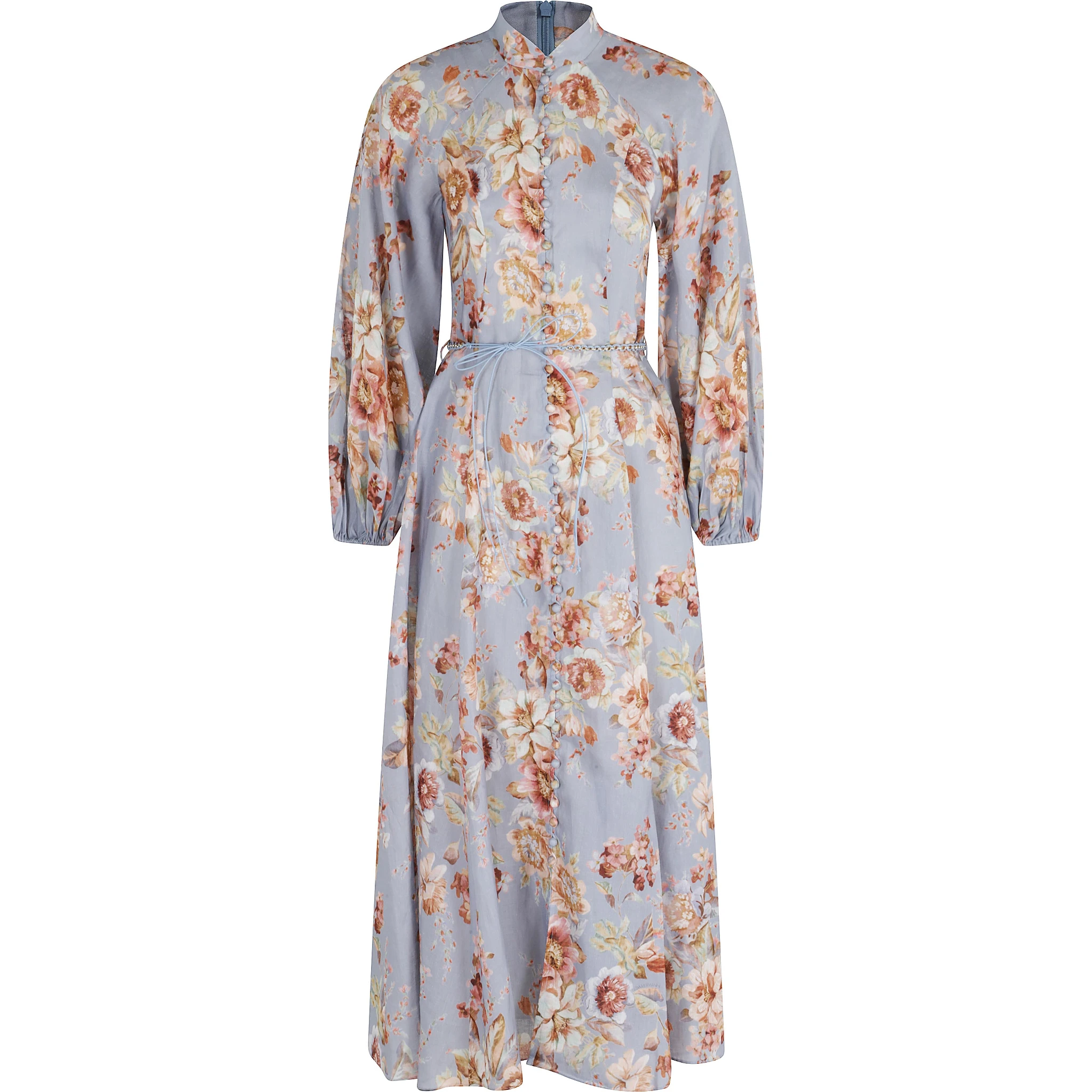 AWAKEN BILLOW MIDI DRESS