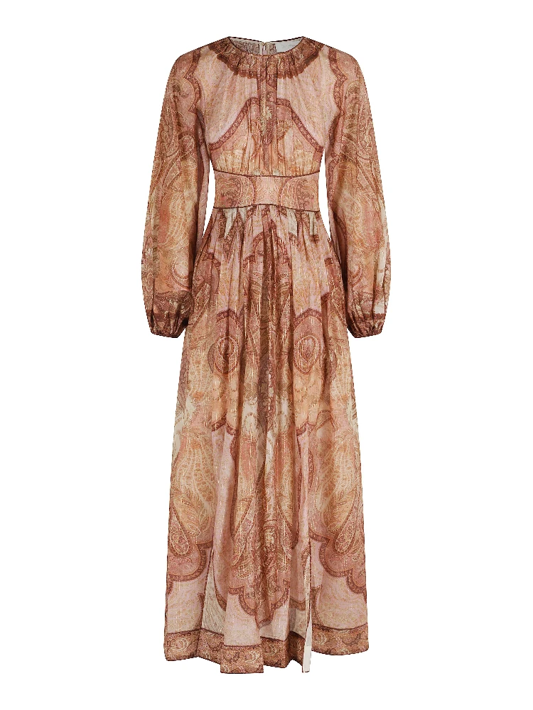 WANDERLUST LONG SLEEVE MIDI