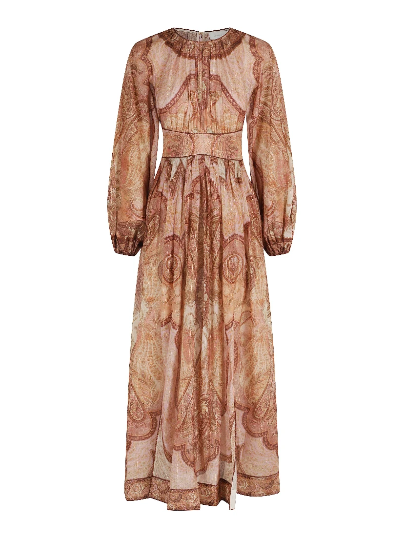 WANDERLUST LONG SLEEVE MIDI