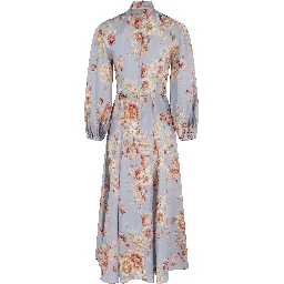 AWAKEN BILLOW MIDI DRESS