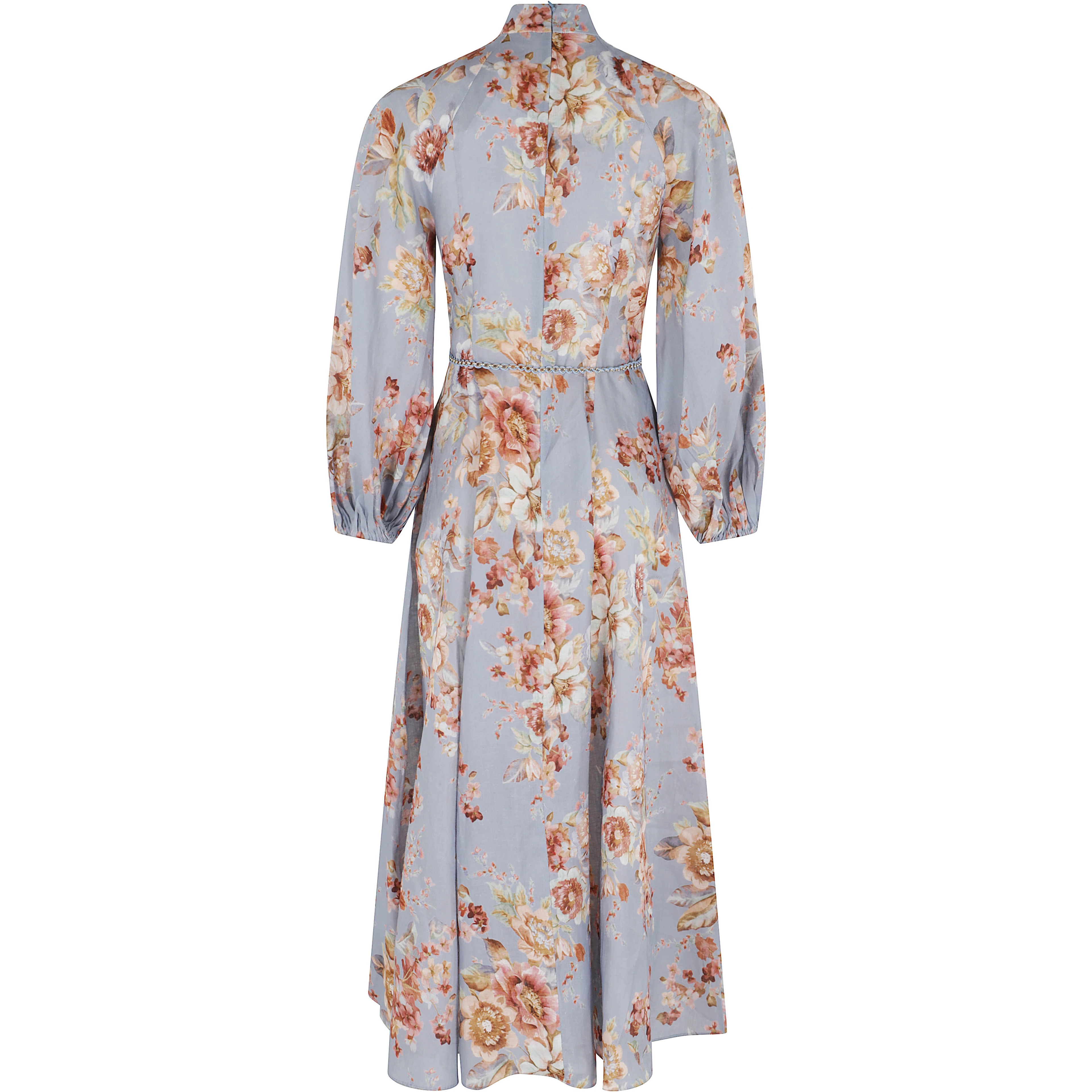 AWAKEN BILLOW MIDI DRESS
