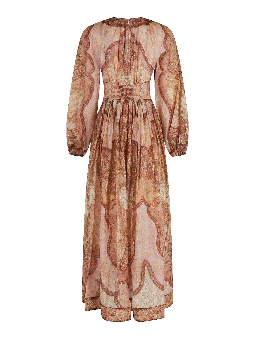 WANDERLUST LONG SLEEVE MIDI