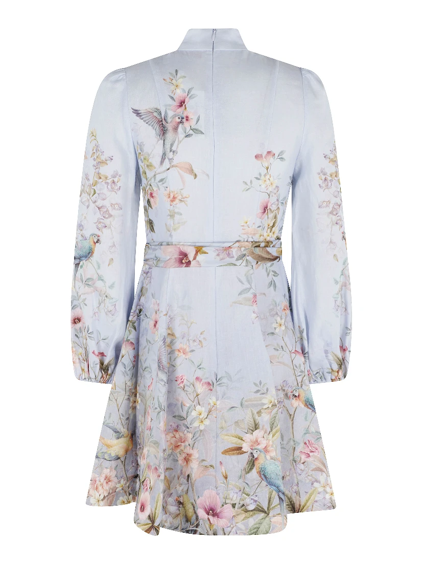 REBELLION BUTTON MINI DRESS