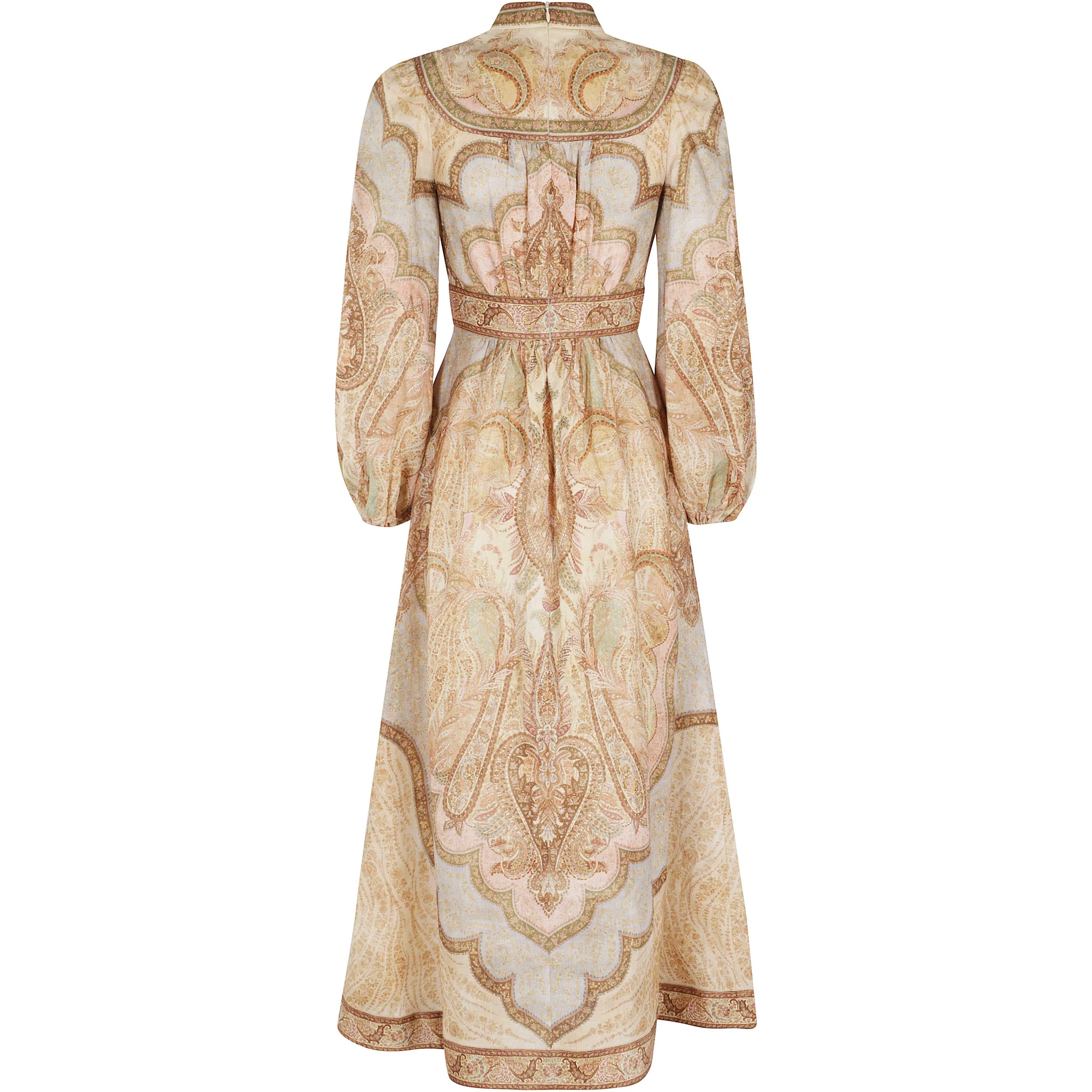 WANDERLUST PLUNGE MIDI DRESS