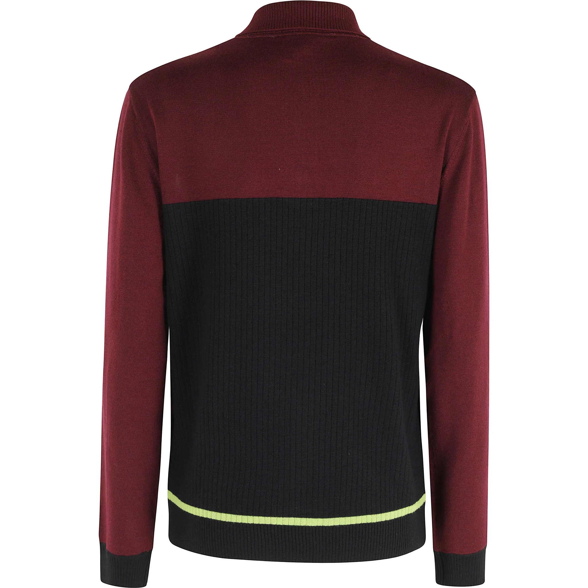 STRIPED OVERSIZED POLO SHIRT