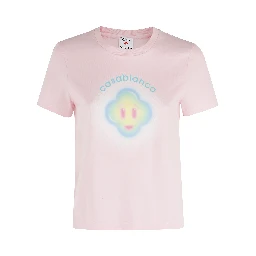 AIRBRUSH SMILEY FITTED TSHIRT