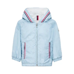 MONCLER KIDS Jackets Clear Blue