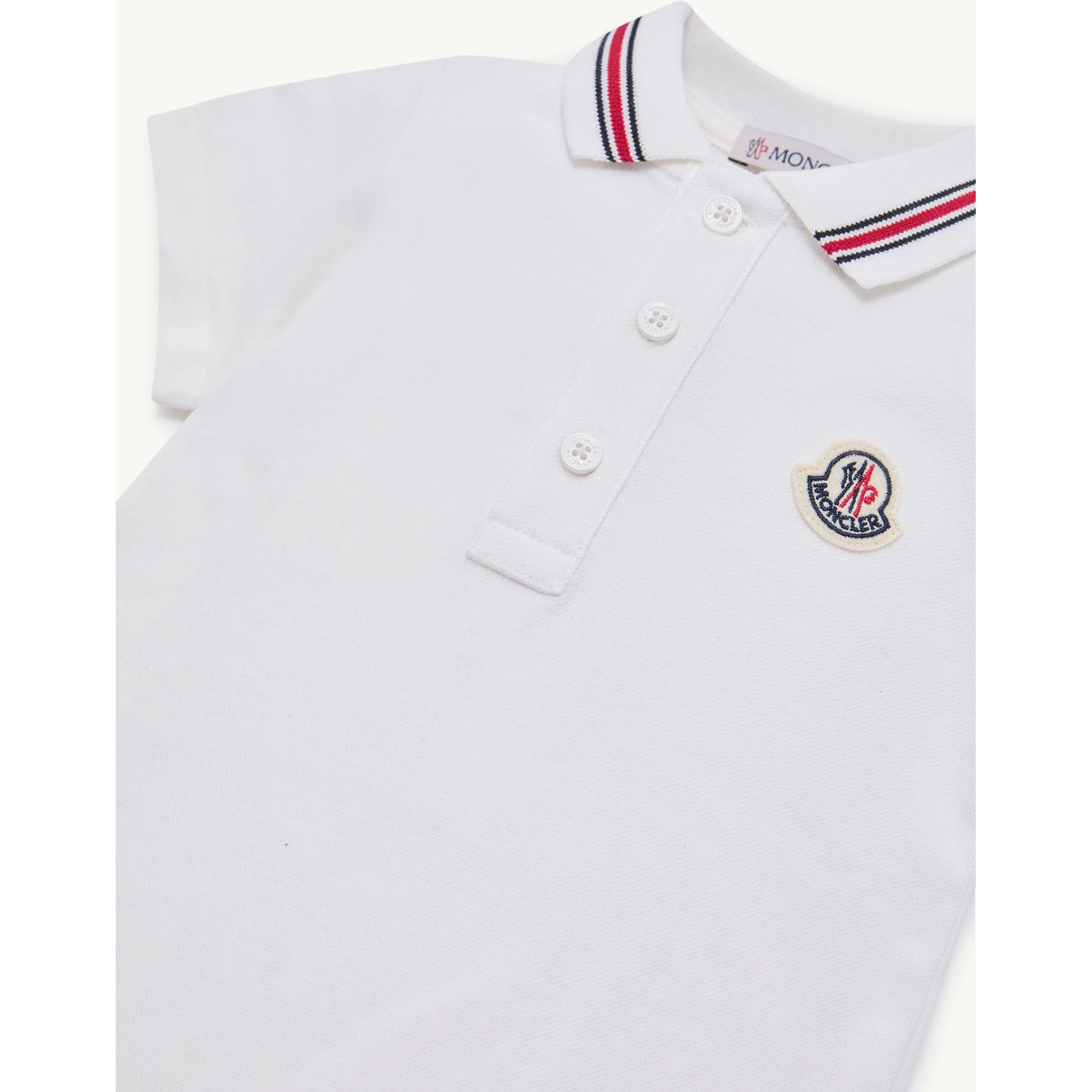 ملابس مونكلير للأطفال... أبيض