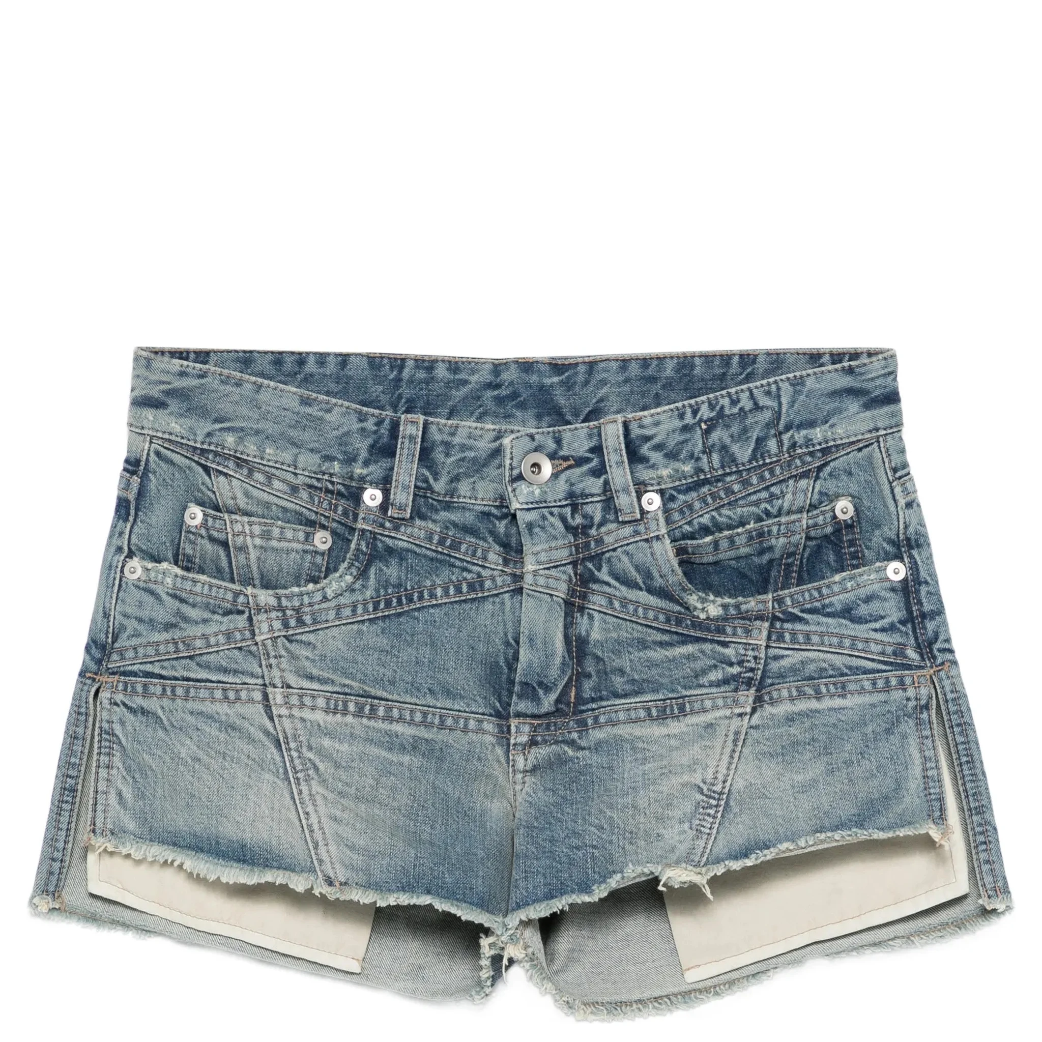 RICK OWENS DRKSHDW Shorts Blue