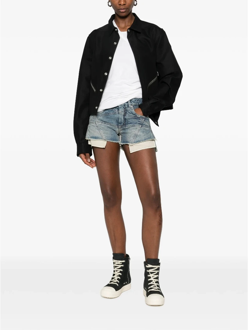 RICK OWENS DRKSHDW Shorts Blue