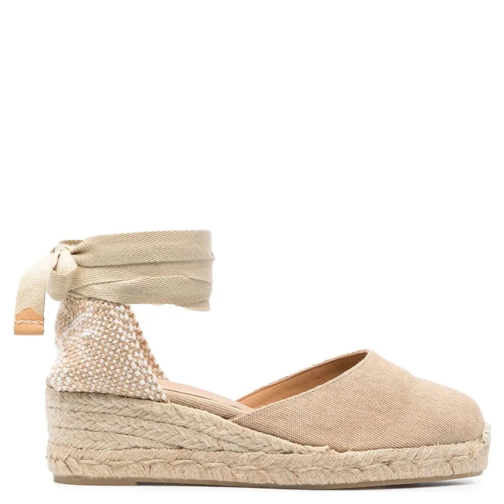 حذاء مسطح من كاستانير، بيج