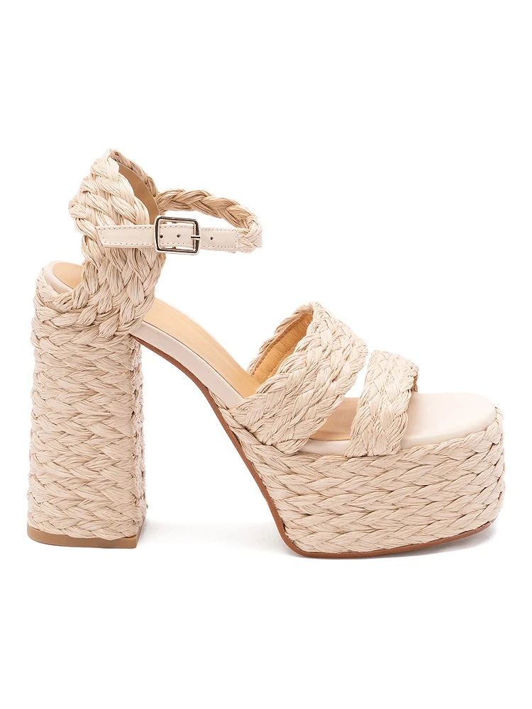 Castaner Sandals White