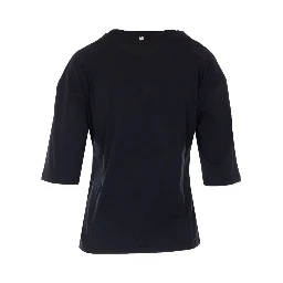 تيشيرتات وبولو من تصميم ليو جو باللون الأسود