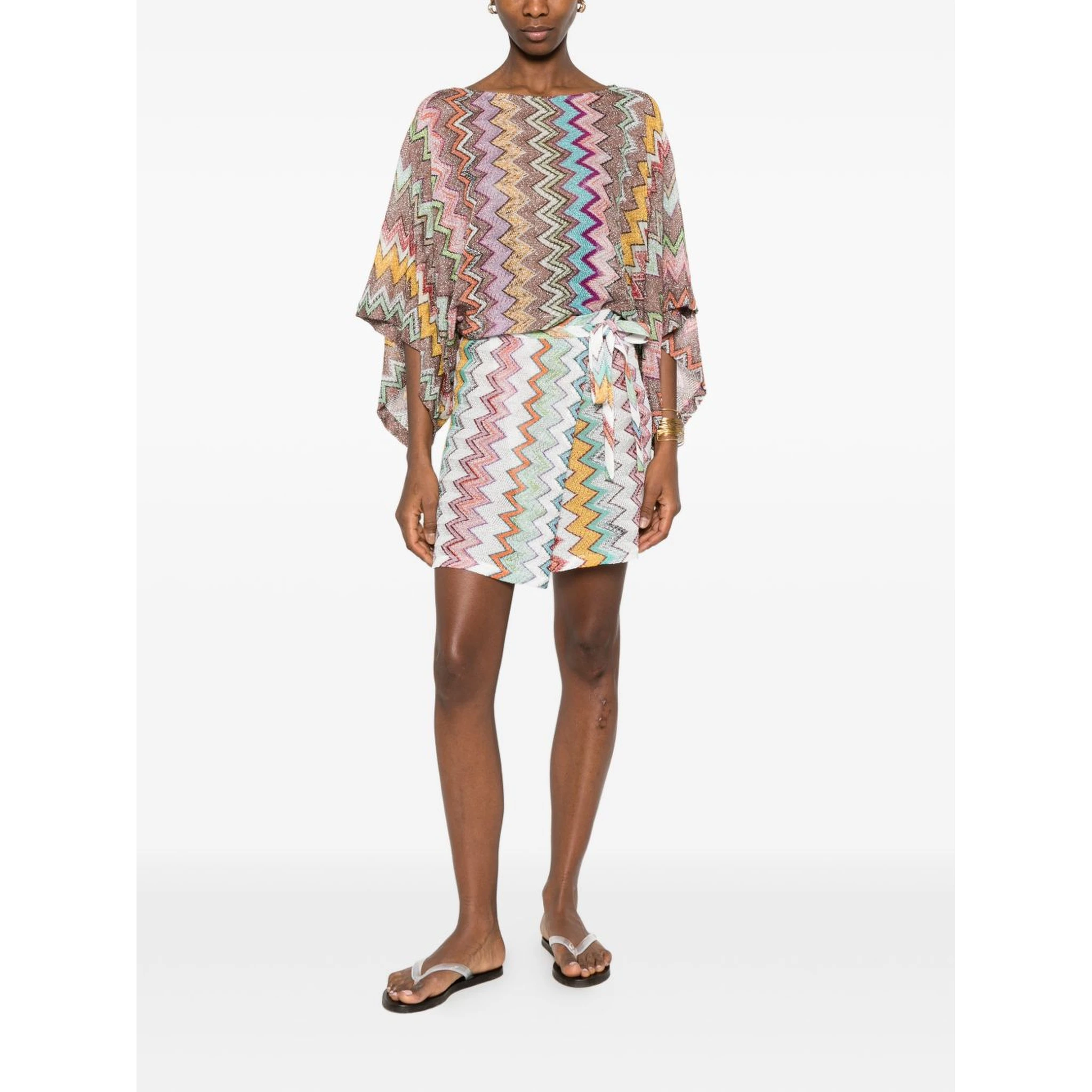 بلوزة ميسوني متعددة الألوان