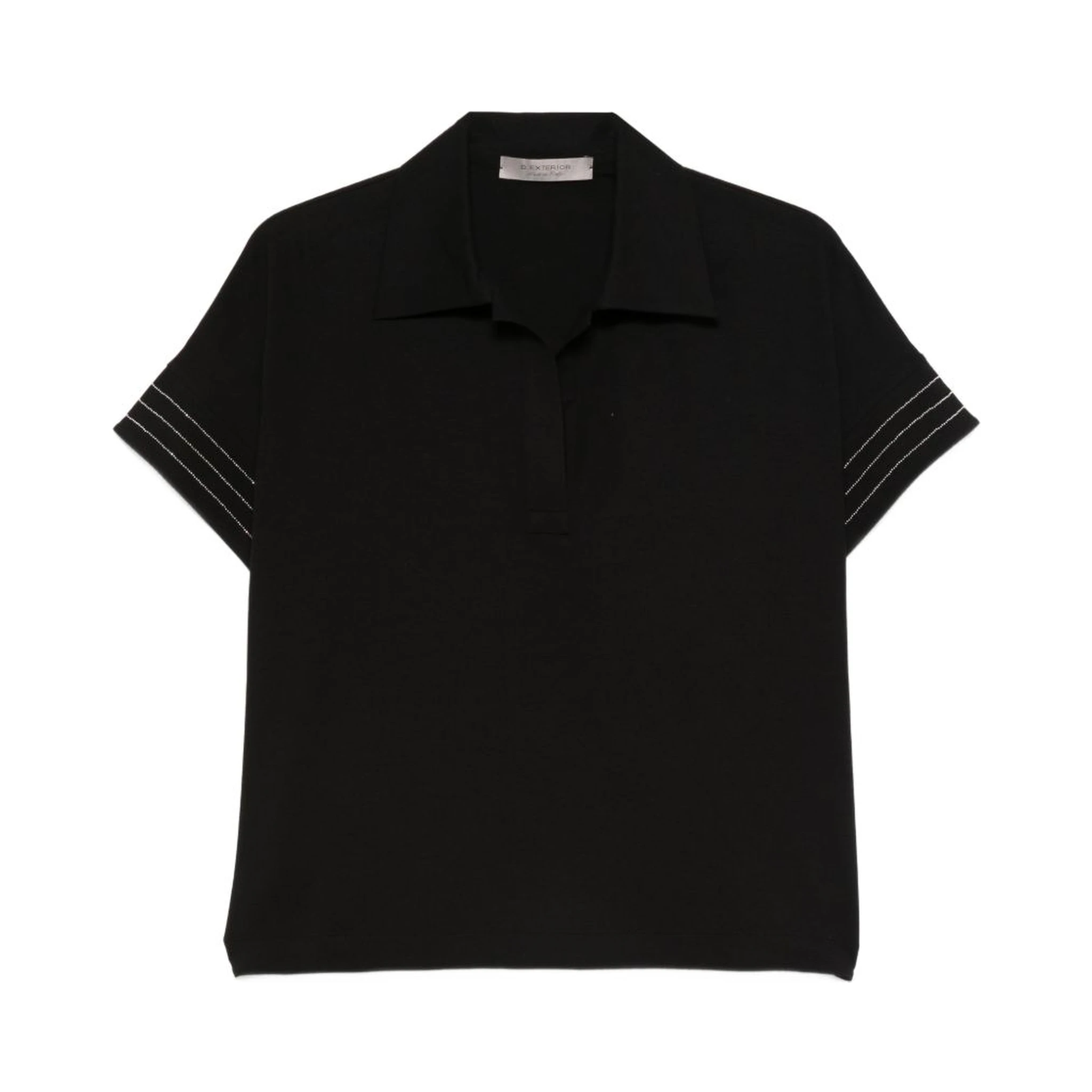تيشيرتات وبولو سوداء من D EXTERIOR