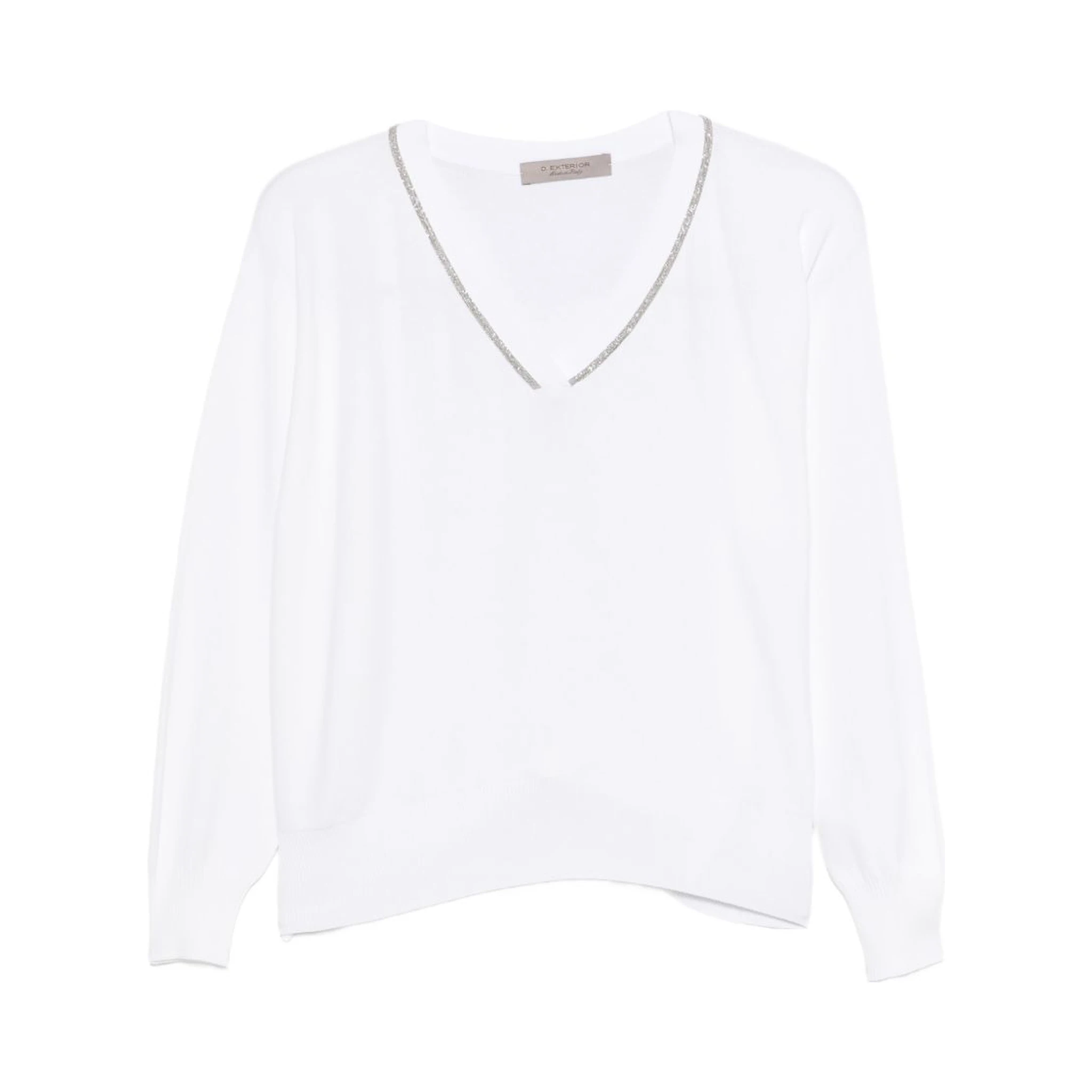 D EXTERIOR Sweaters White