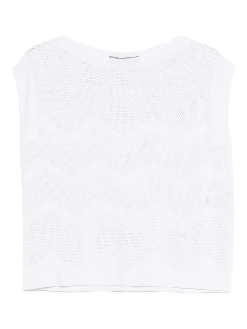 D EXTERIOR Sweaters White