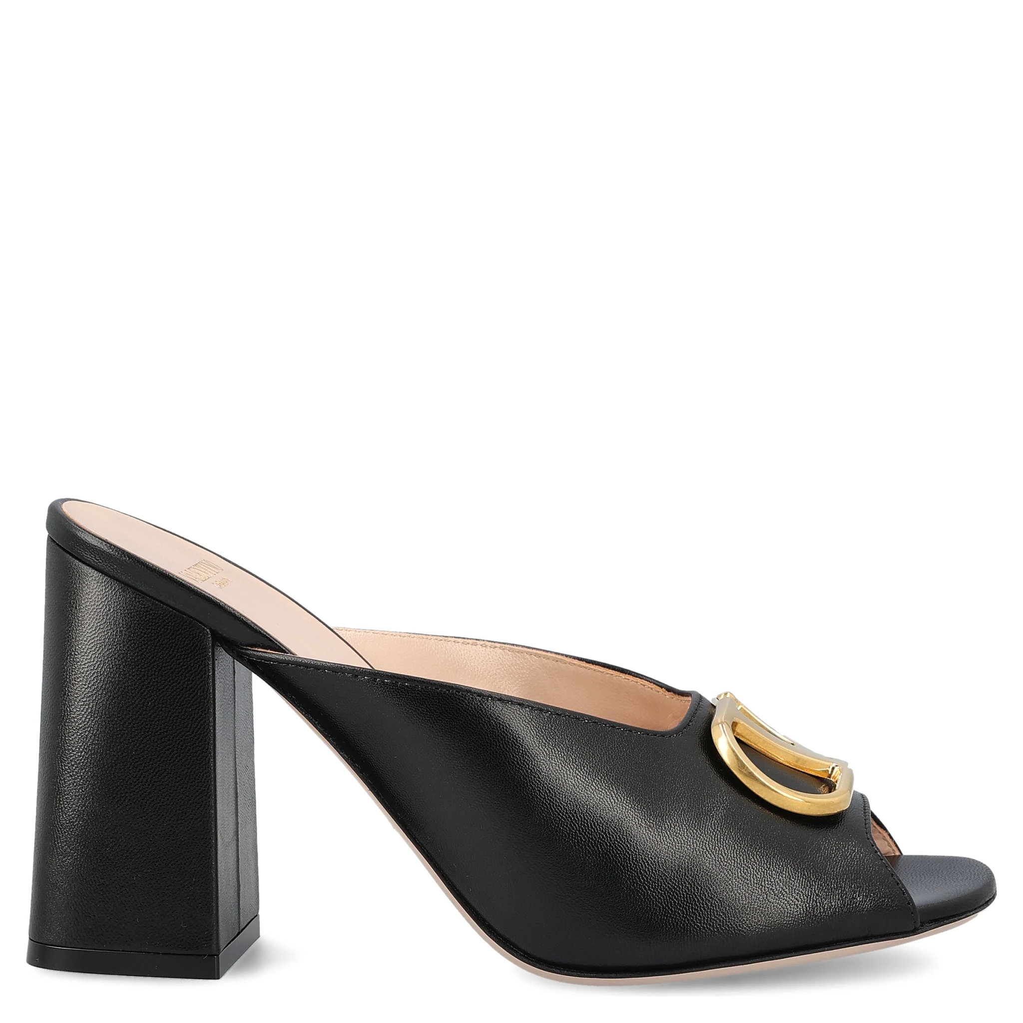 صندل فالنتينو غارافاني أسود