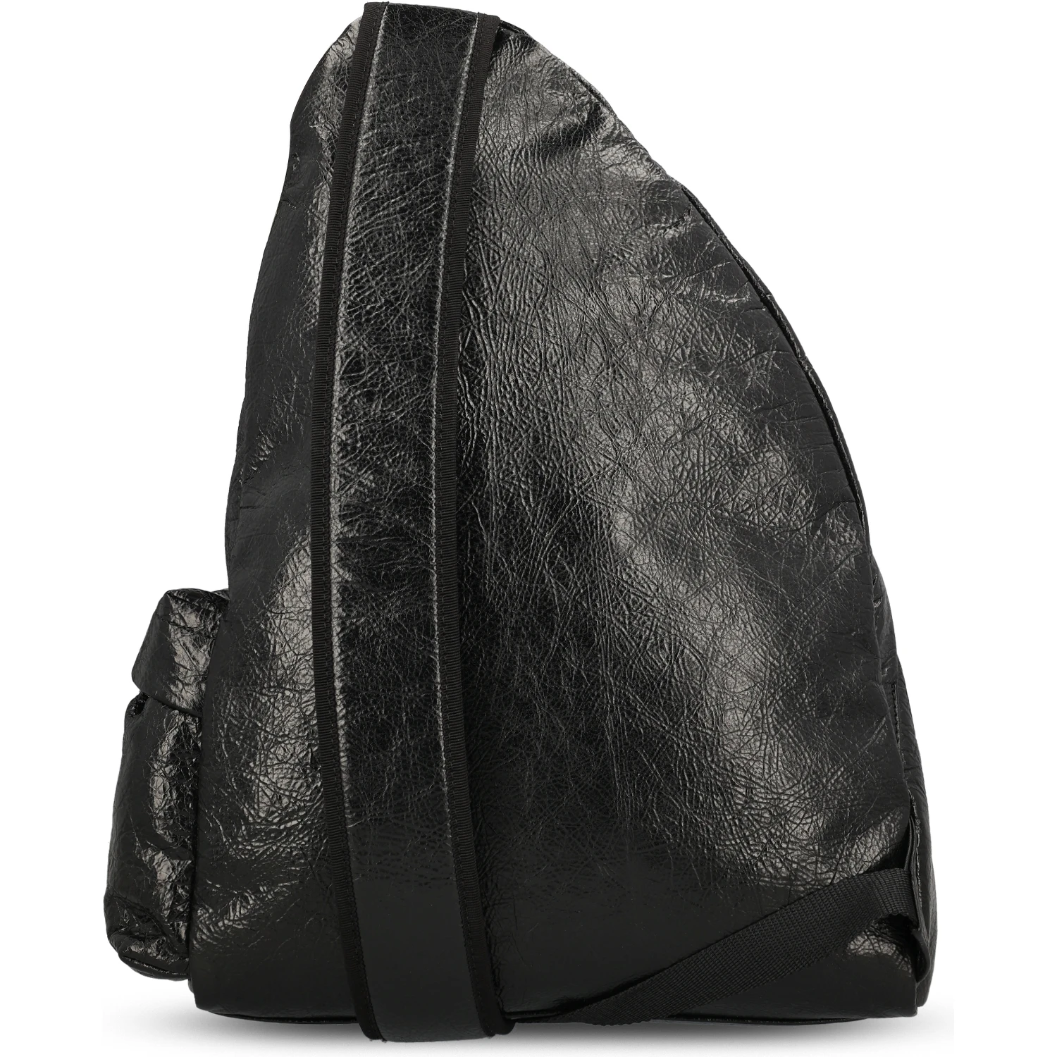 Black Arena Lambskin Explorer Backpack