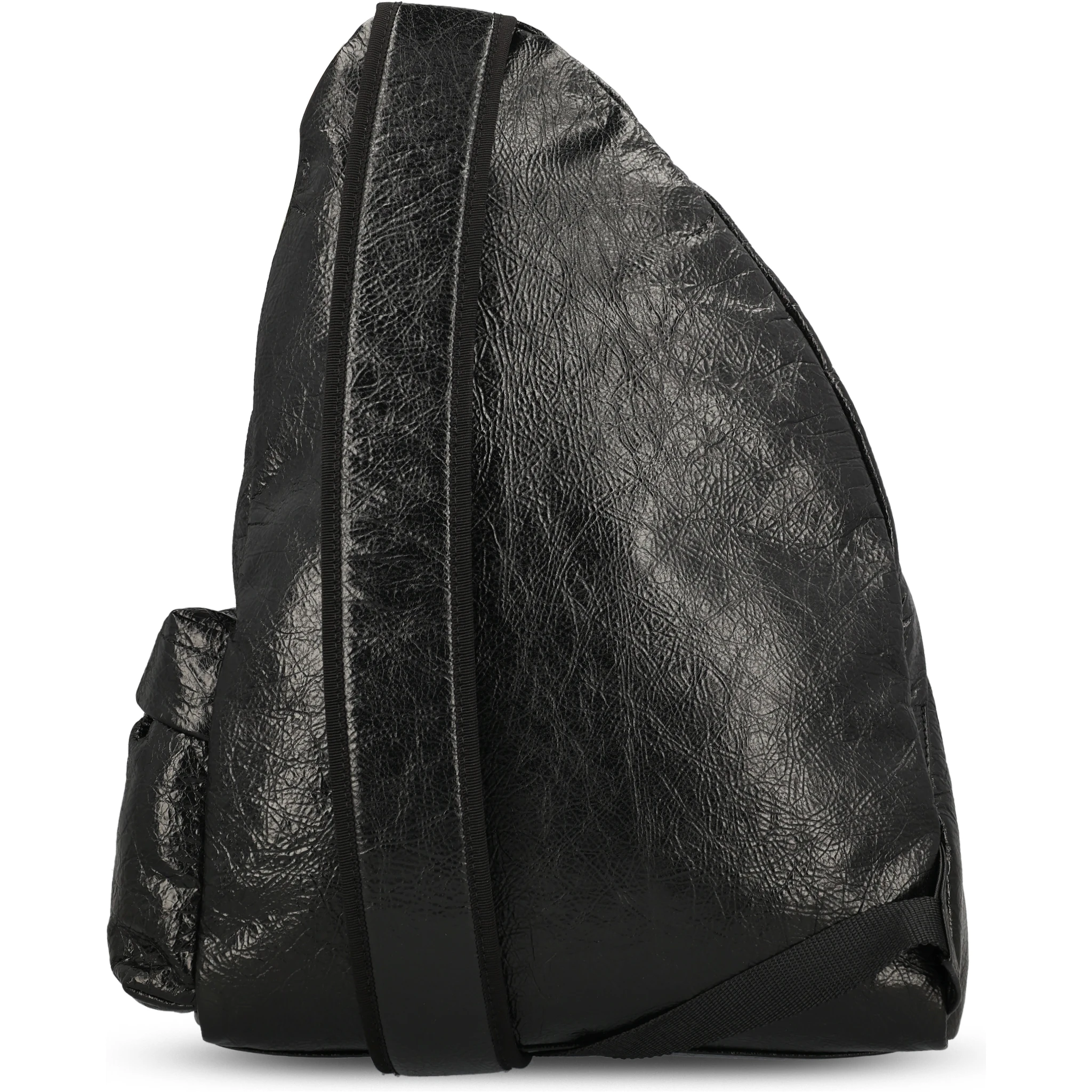 Black Arena Lambskin Explorer Backpack