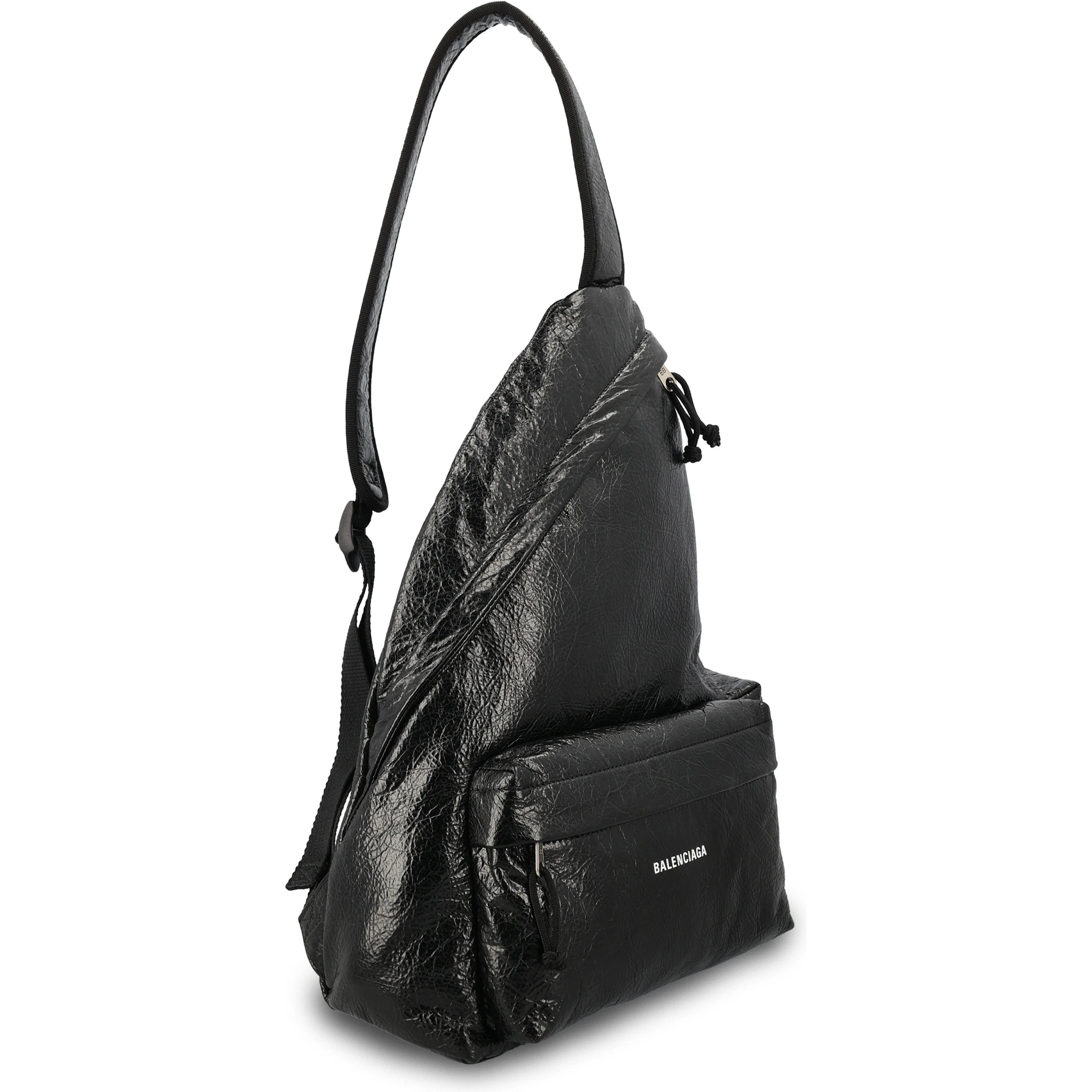 Black Arena Lambskin Explorer Backpack