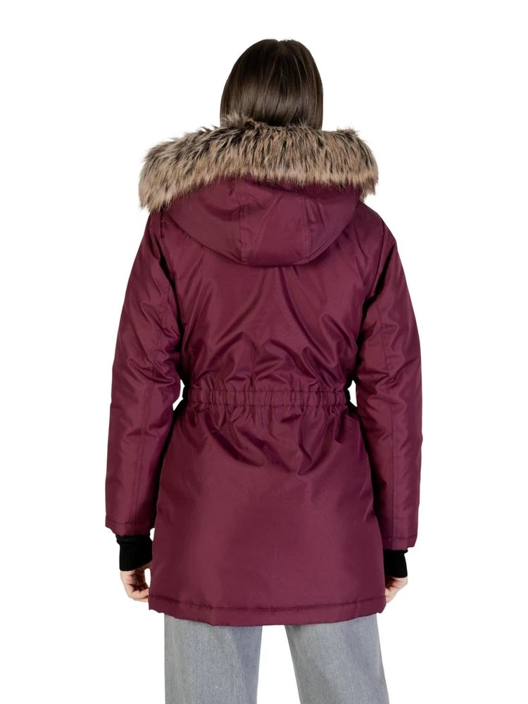 Bordeaux Polyester Parka alternative