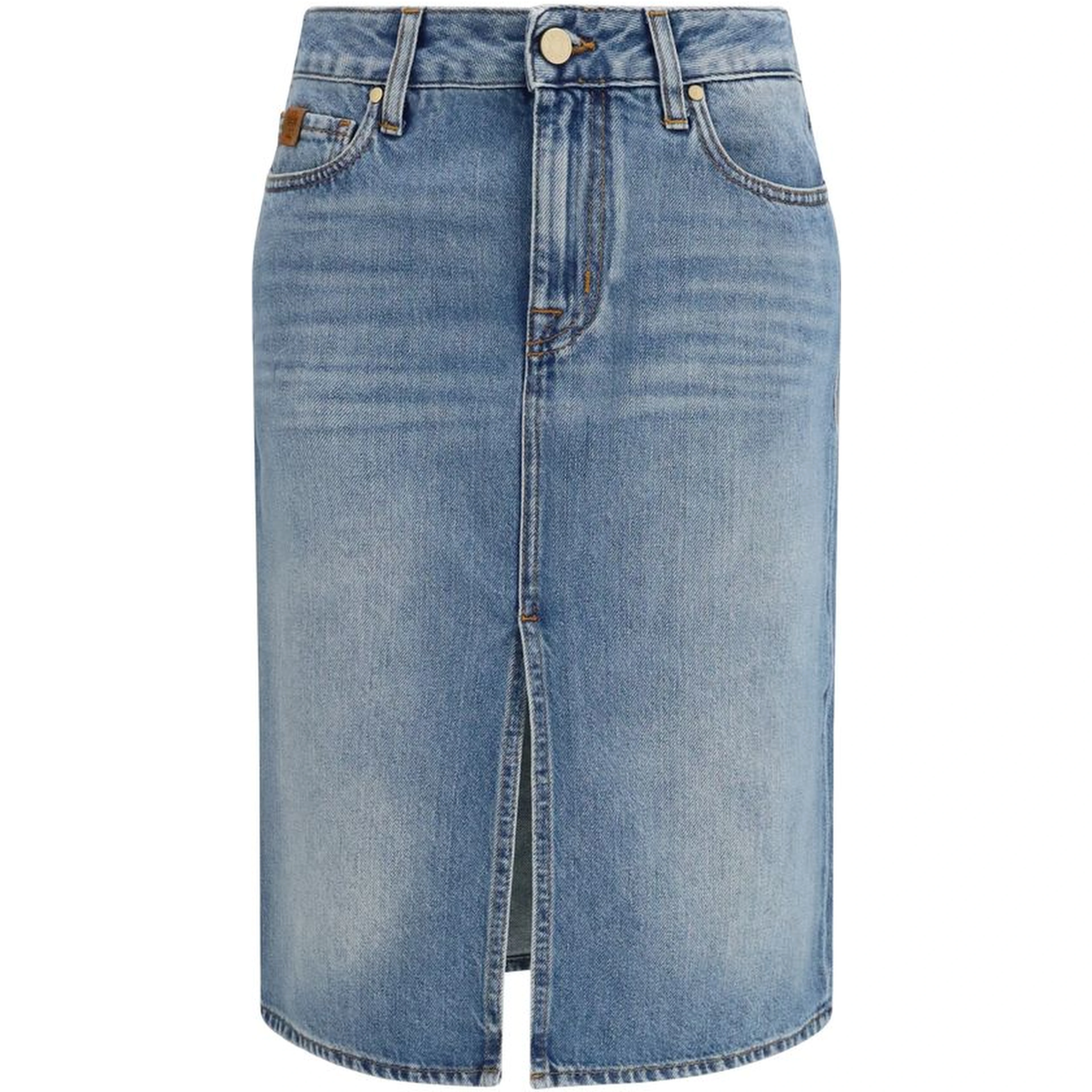 Blue Denim Skirt