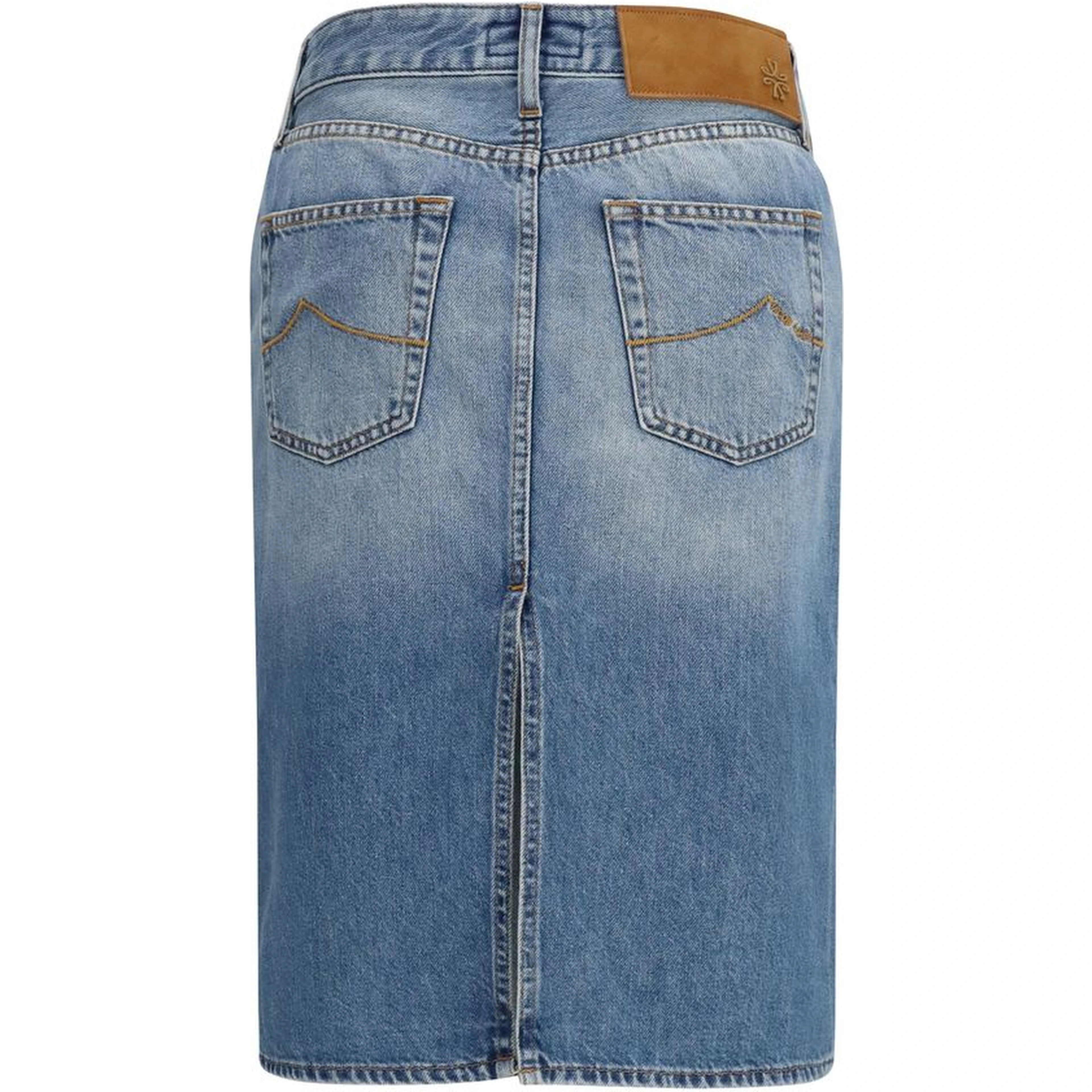 Blue Denim Skirt