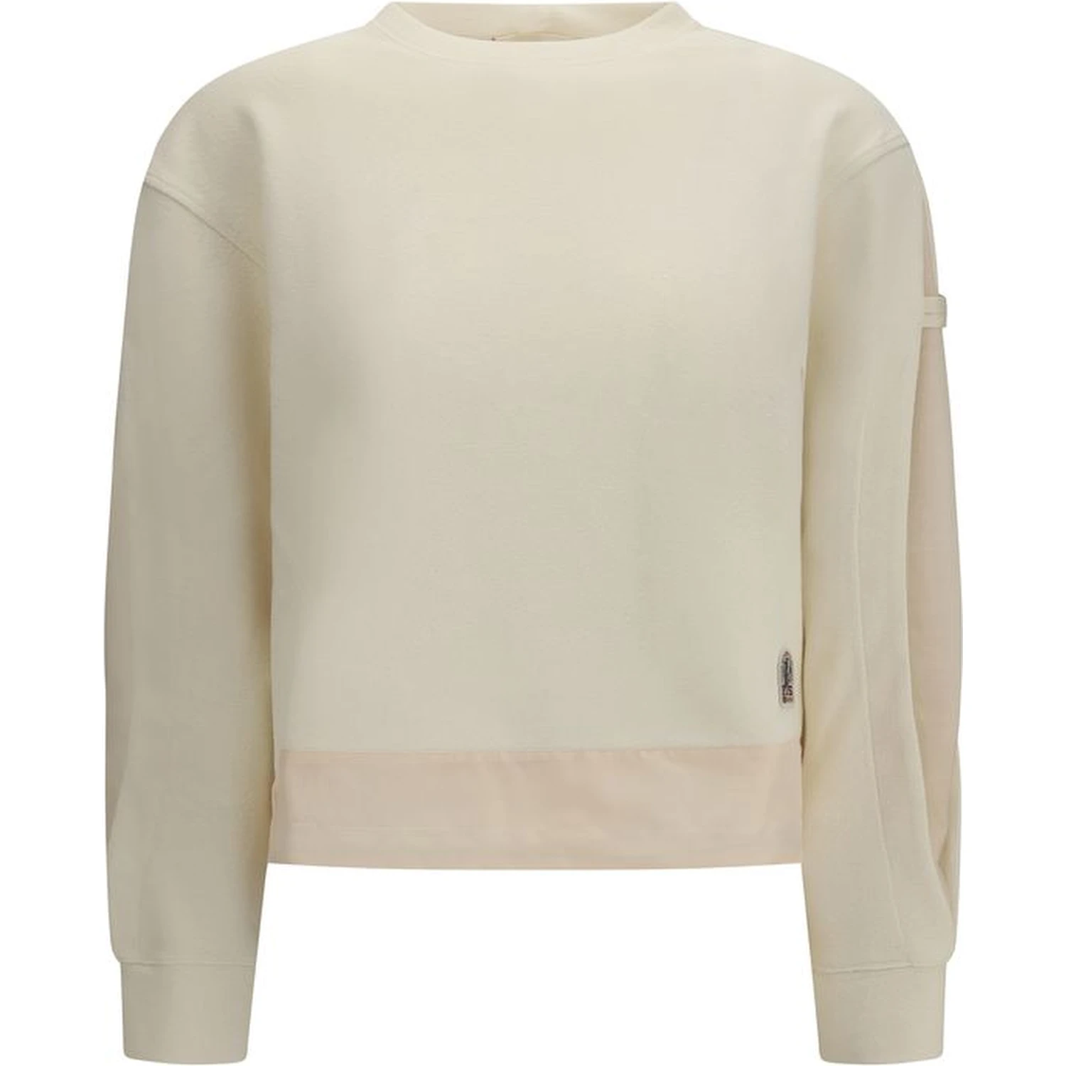 Beige Polyester Sweatshirt