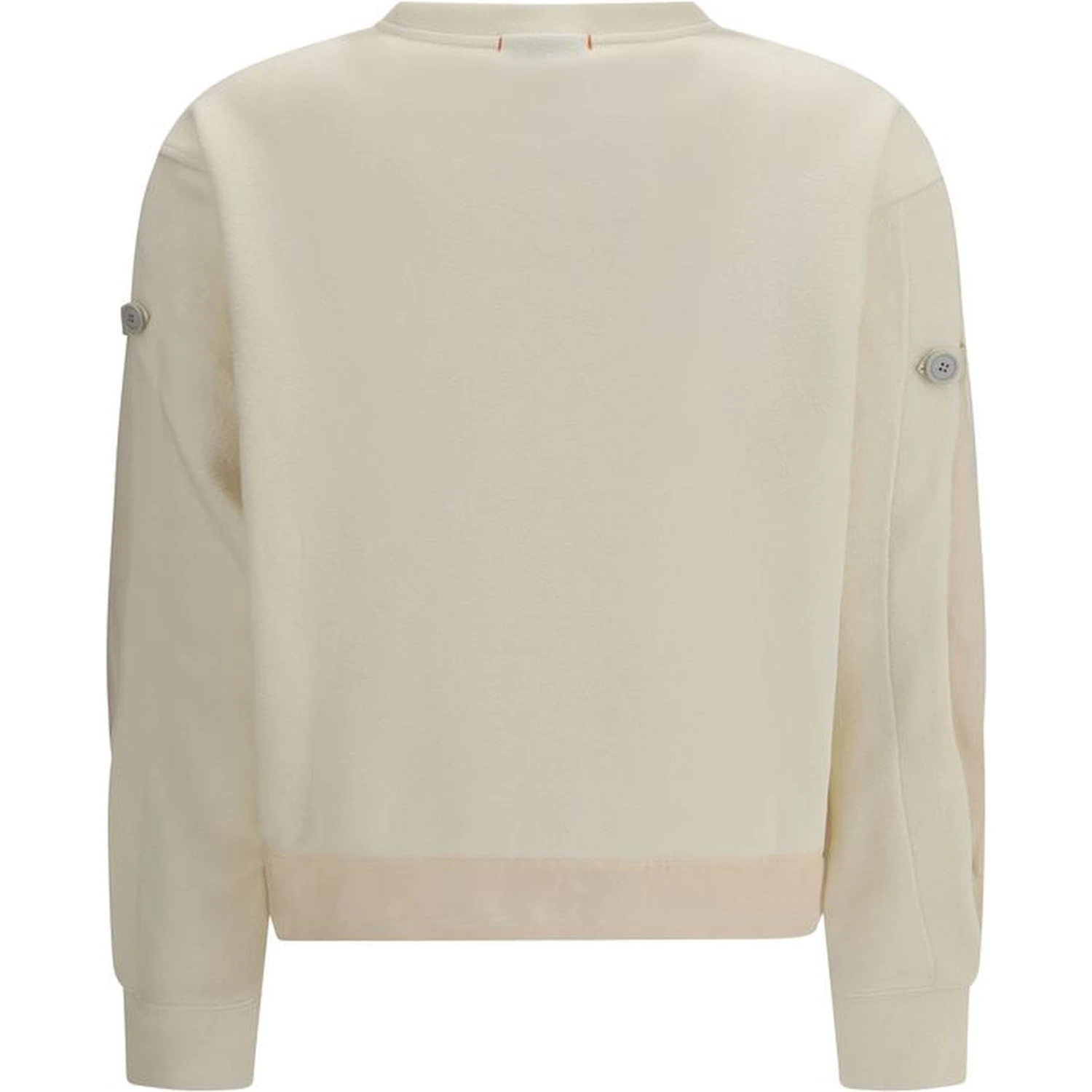Beige Polyester Sweatshirt