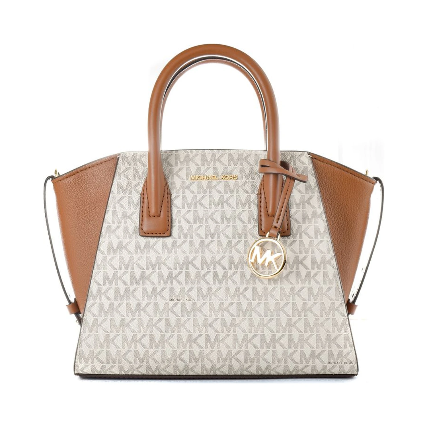 Beige Canvas Handbag