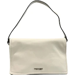 White Polyethylene Clutch Bag