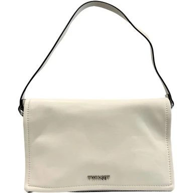 White Polyethylene Clutch Bag