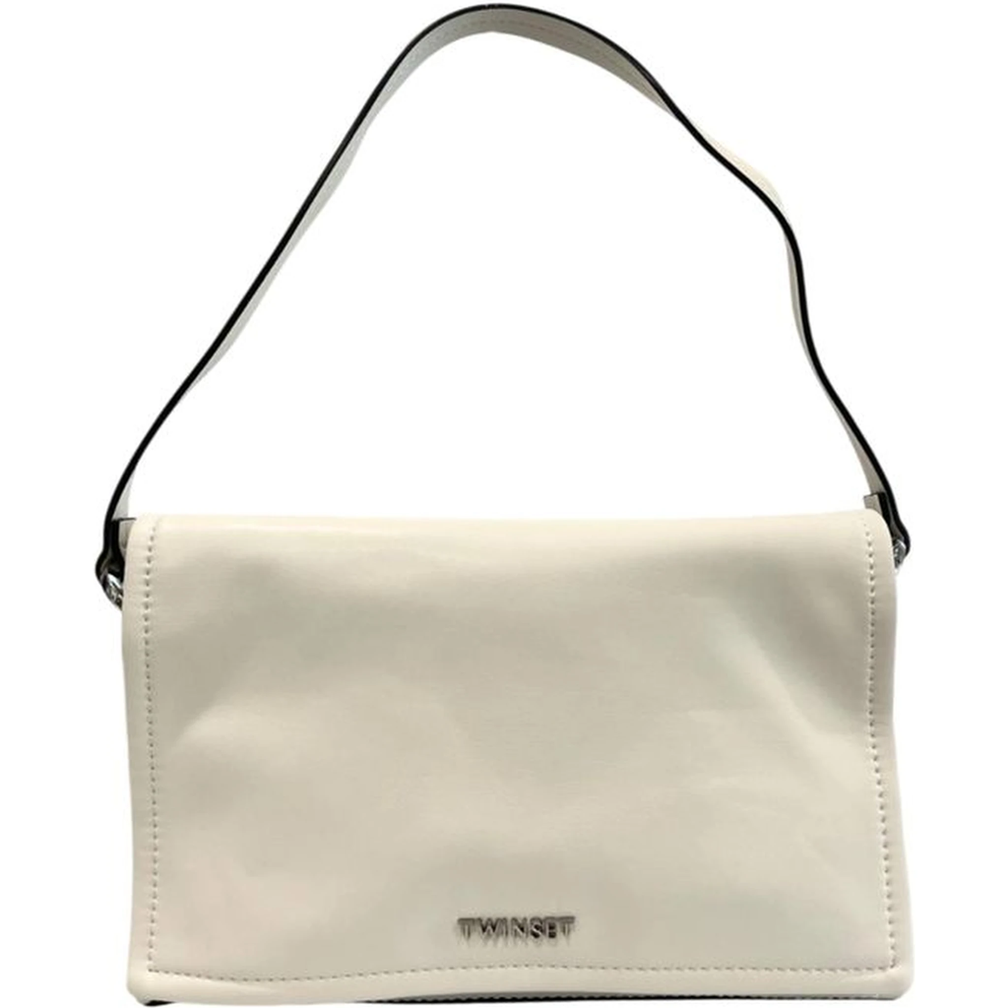 White Polyethylene Clutch Bag