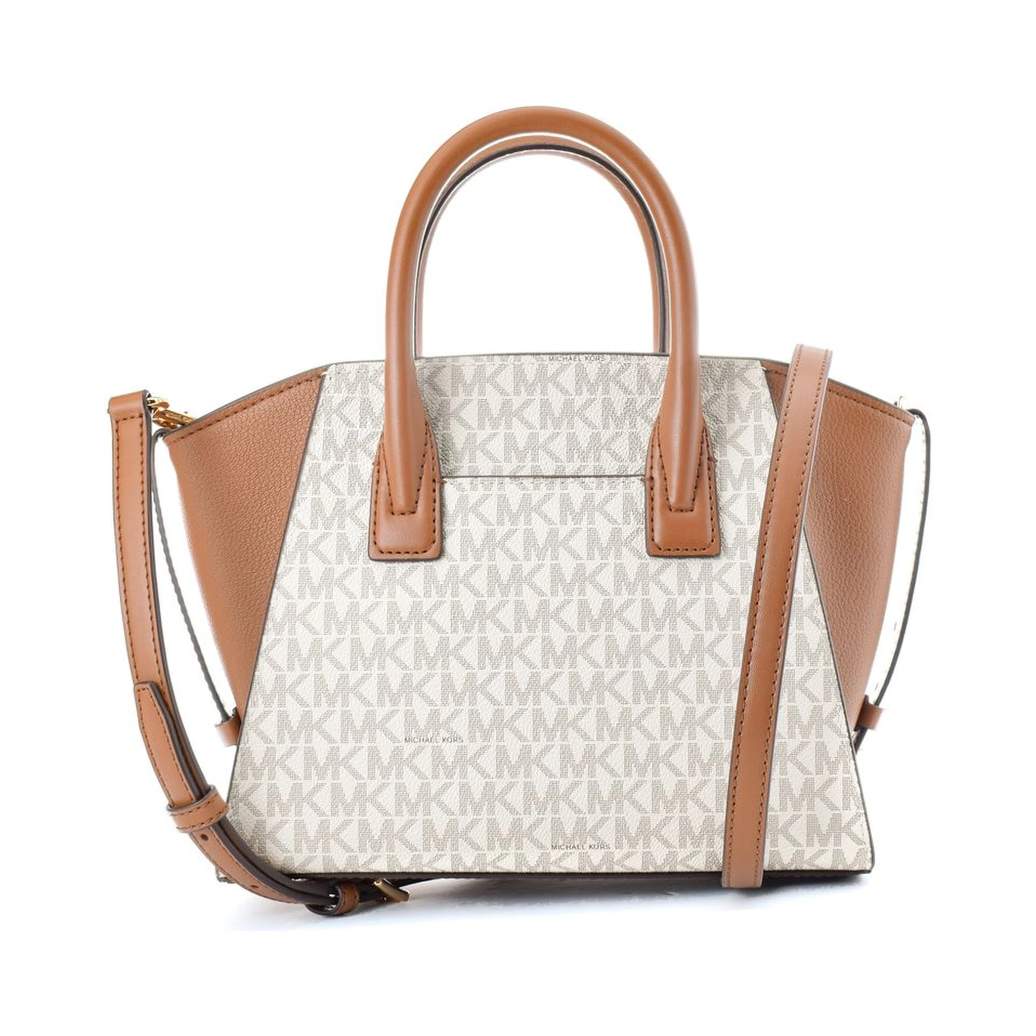 Beige Canvas Handbag
