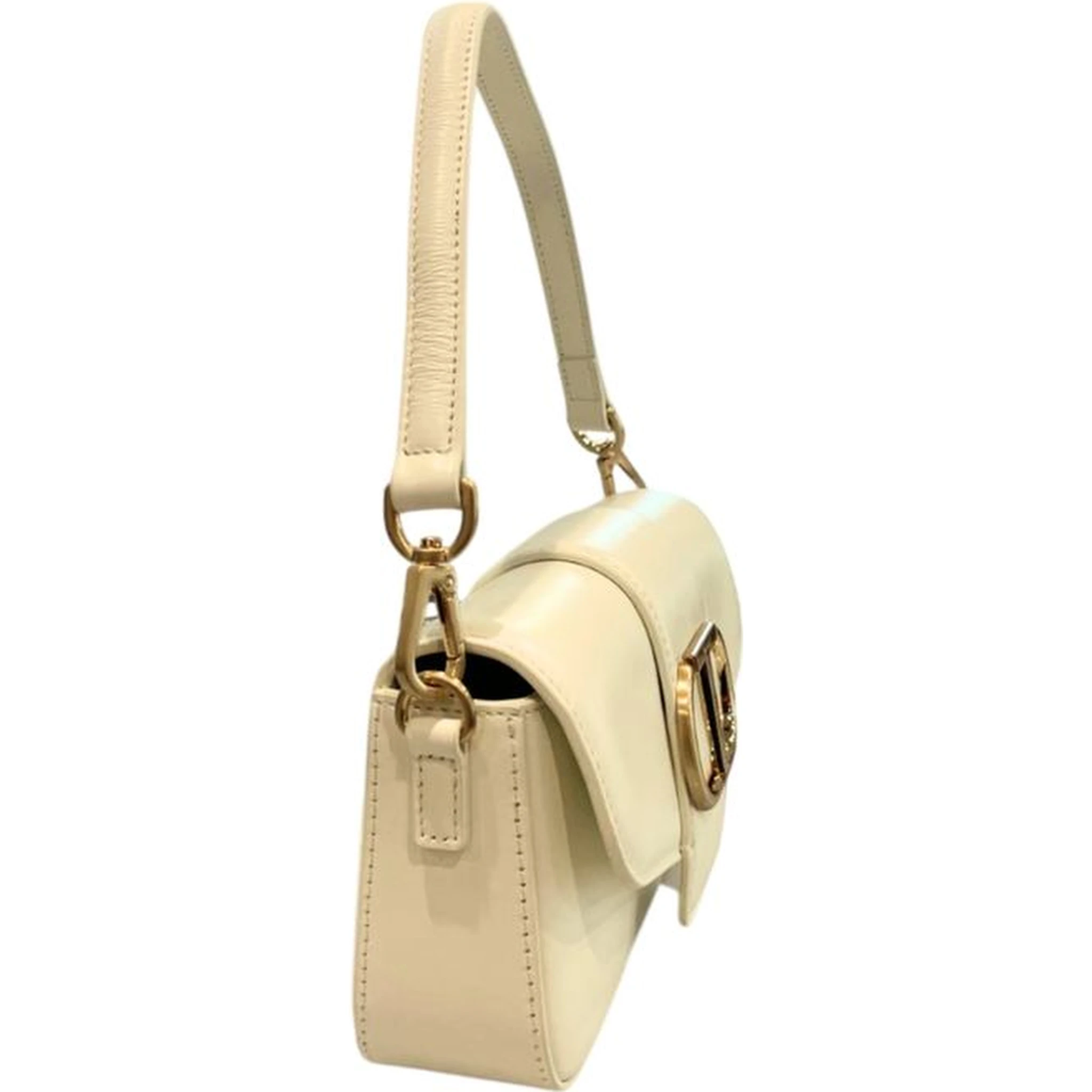 White Polyethylene Clutch Bag