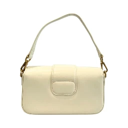 White Polyethylene Clutch Bag